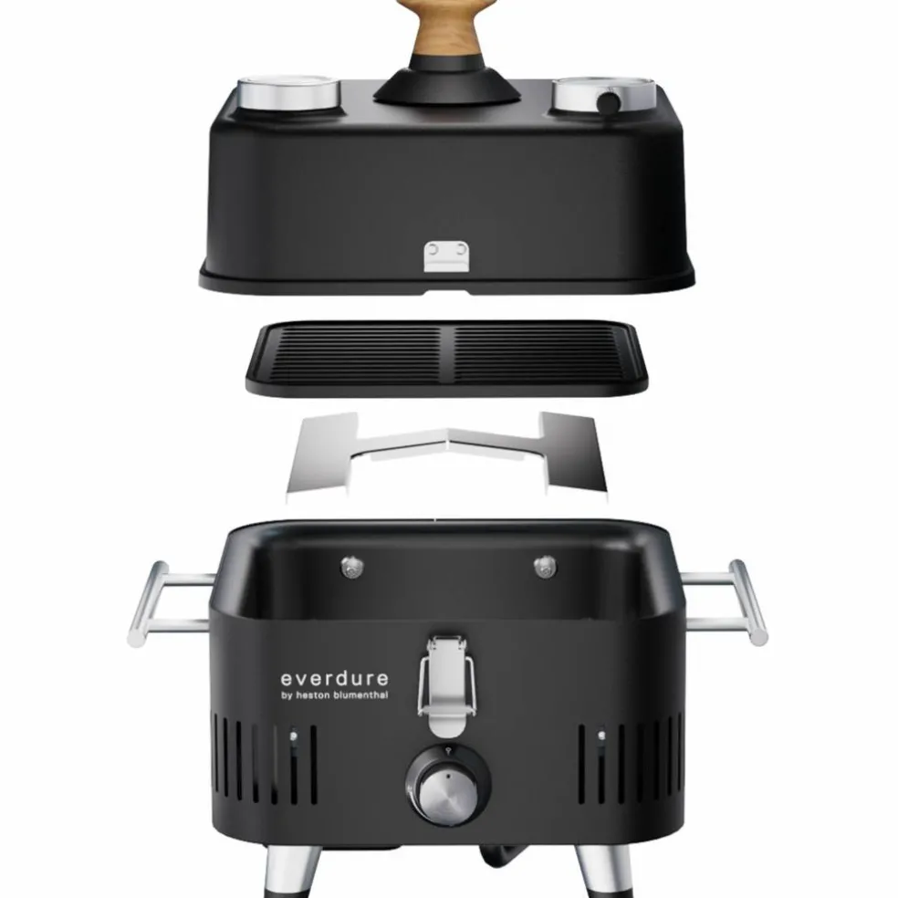 Cube Proflame 360 gassgrill, svart