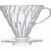2 Cup Dripper V60 klar plast