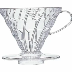 2 Cup Dripper V60 klar plast