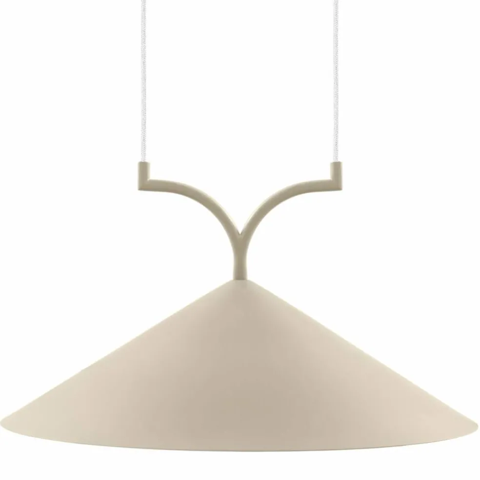 Curve pendellampe 50 cm, grønn