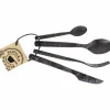 Cutlery bestikksett, 4 deler, brun