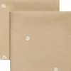 Daisy serviett 45 x 45 cm 2-pakning, beige