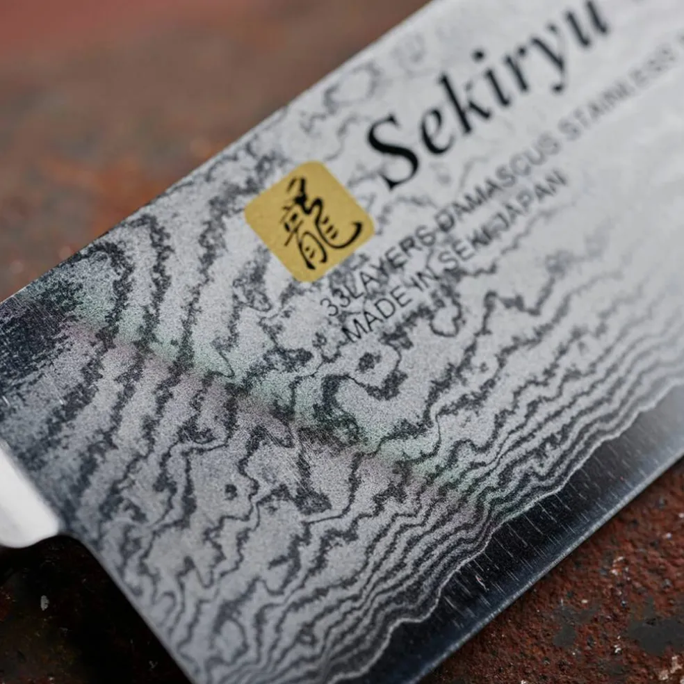 Damask Santokukniv 18 cm