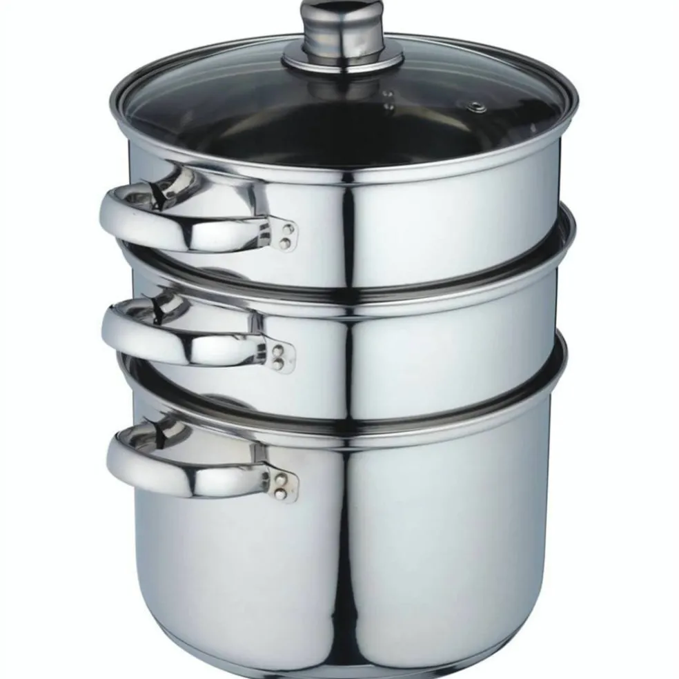 Dampkoker 4 deler 20 cm.