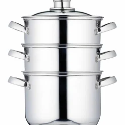 Dampkoker 4 deler 18 cm.