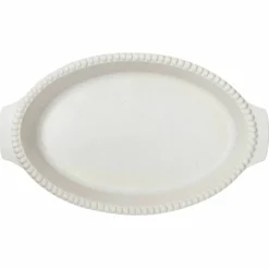 Daria 35 cm Ovnfast Form, Cotton White