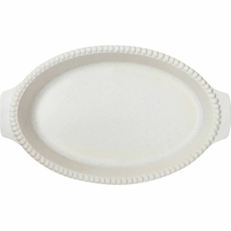 Daria 35 cm Ovnfast Form, Cotton White