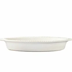 Daria 35 cm Ovnfast Form, Cotton White