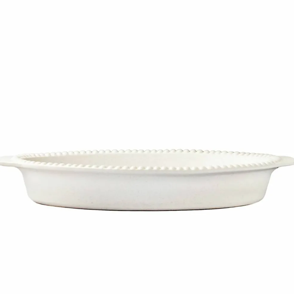 Daria 35 cm Ovnfast Form, Cotton White
