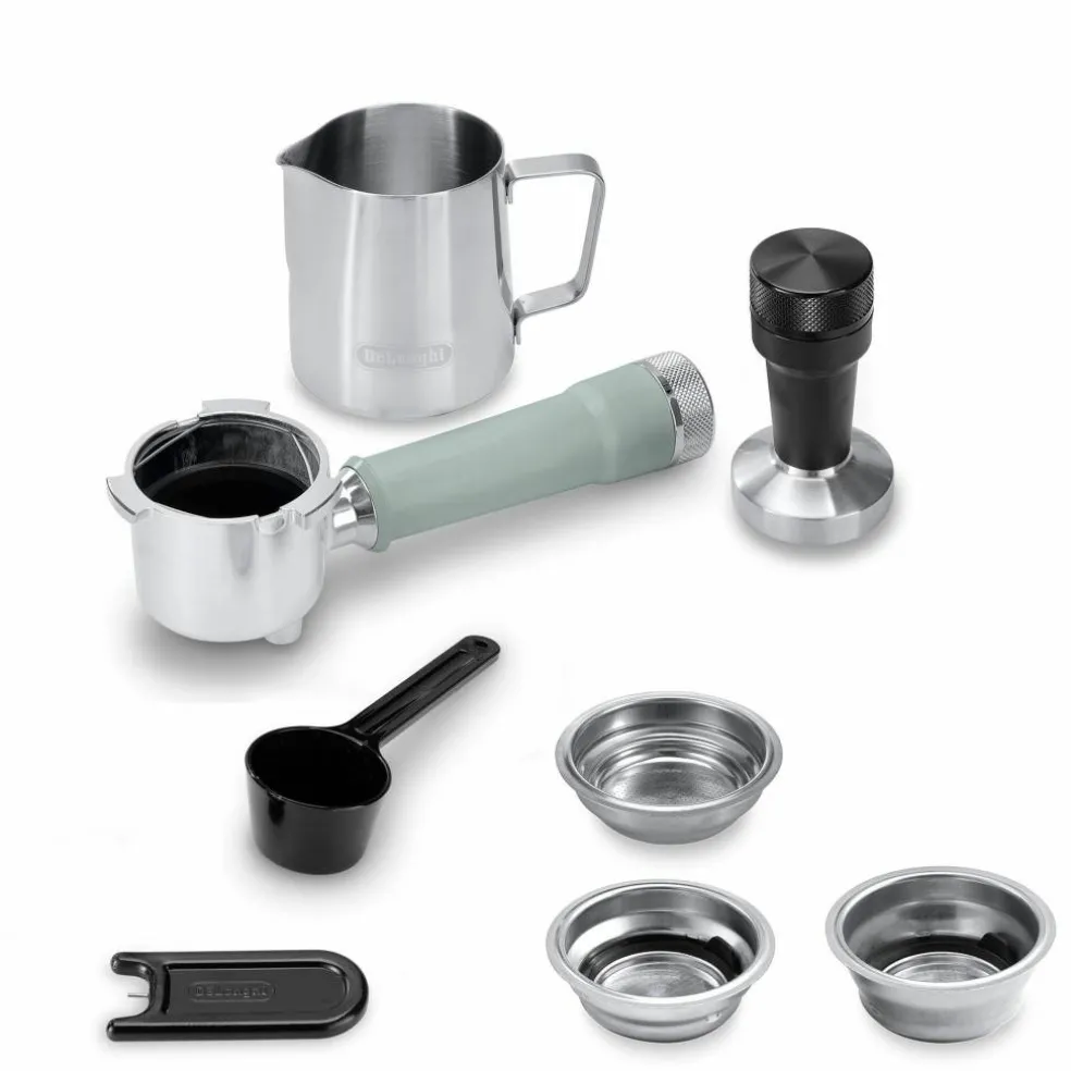 Dedica EC890 Duo espressomaskin, metall