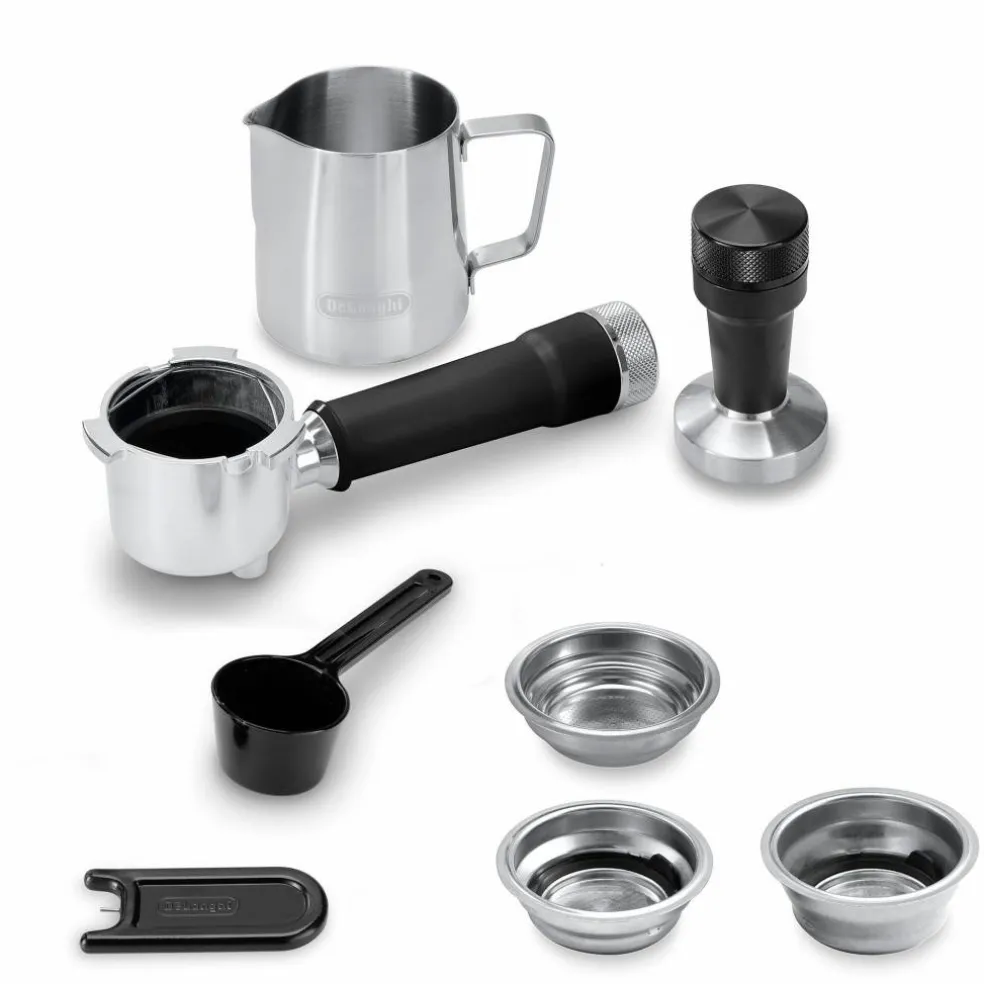 Dedica EC890 Duo espressomaskin, metall