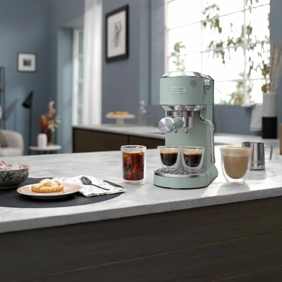 Dedica EC890 Duo espressomaskin, grønn