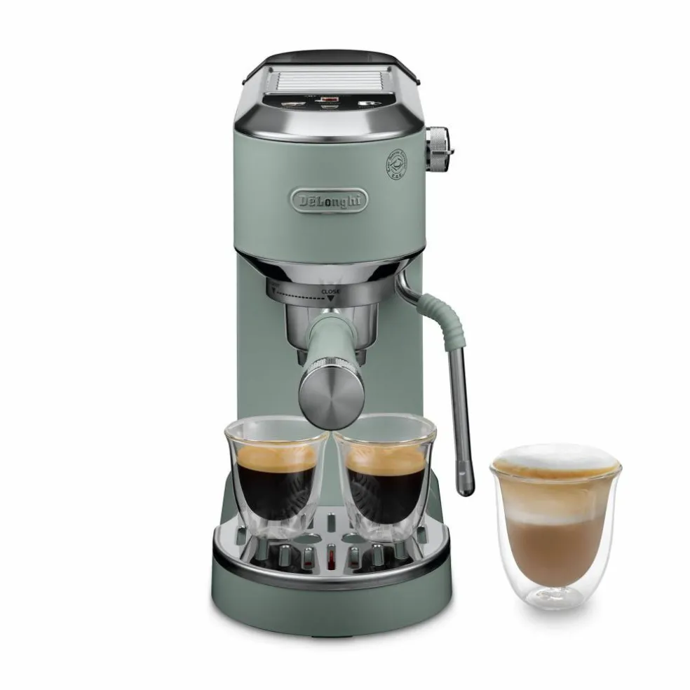 Dedica EC890 Duo espressomaskin, grønn