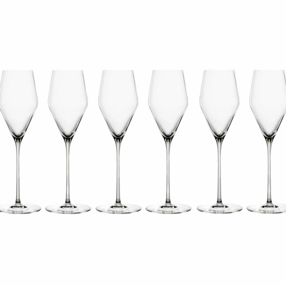 Definition champagneglass 6-pack