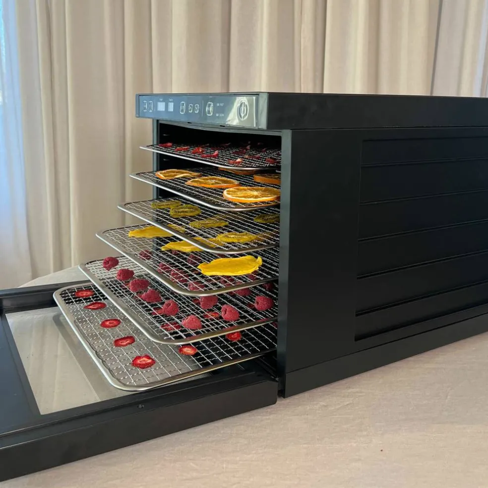 Dehydrator Pro med nonstick-matter