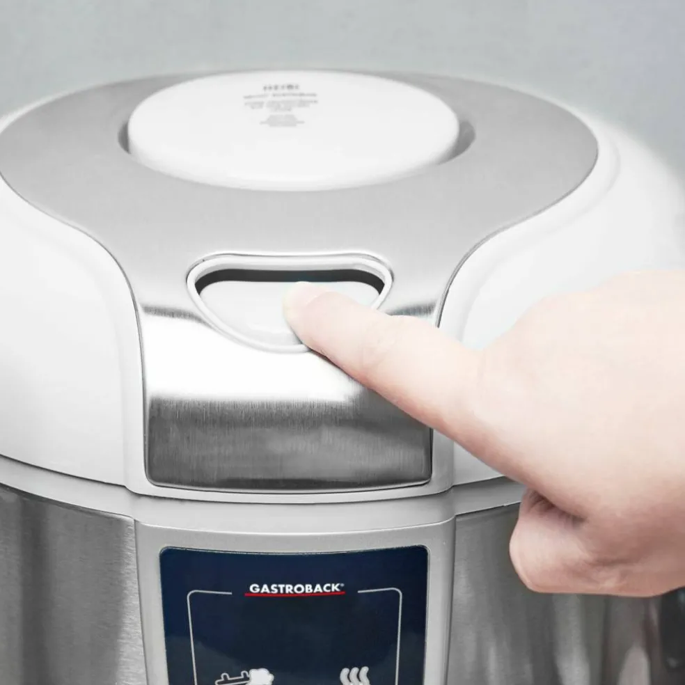 Design Pro riskoker 5 liter, rustfritt stål