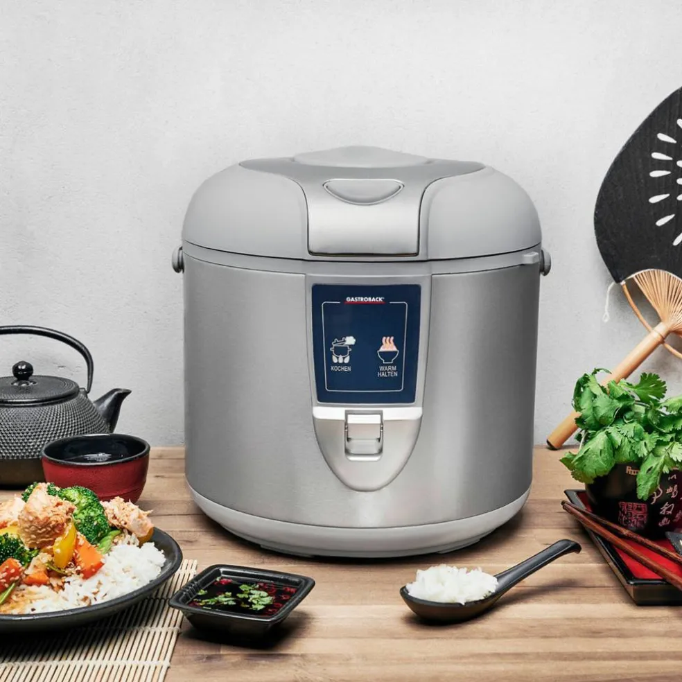 Design Pro riskoker 5 liter, rustfritt stål