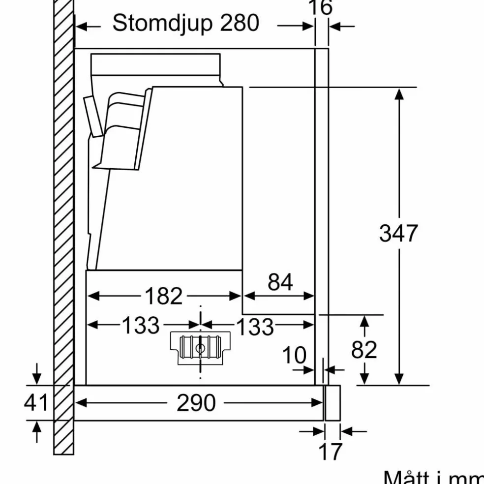 DFS067A51 Serie 4 uttrekkbar kjøkkenventilator 60 cm, silver metallic