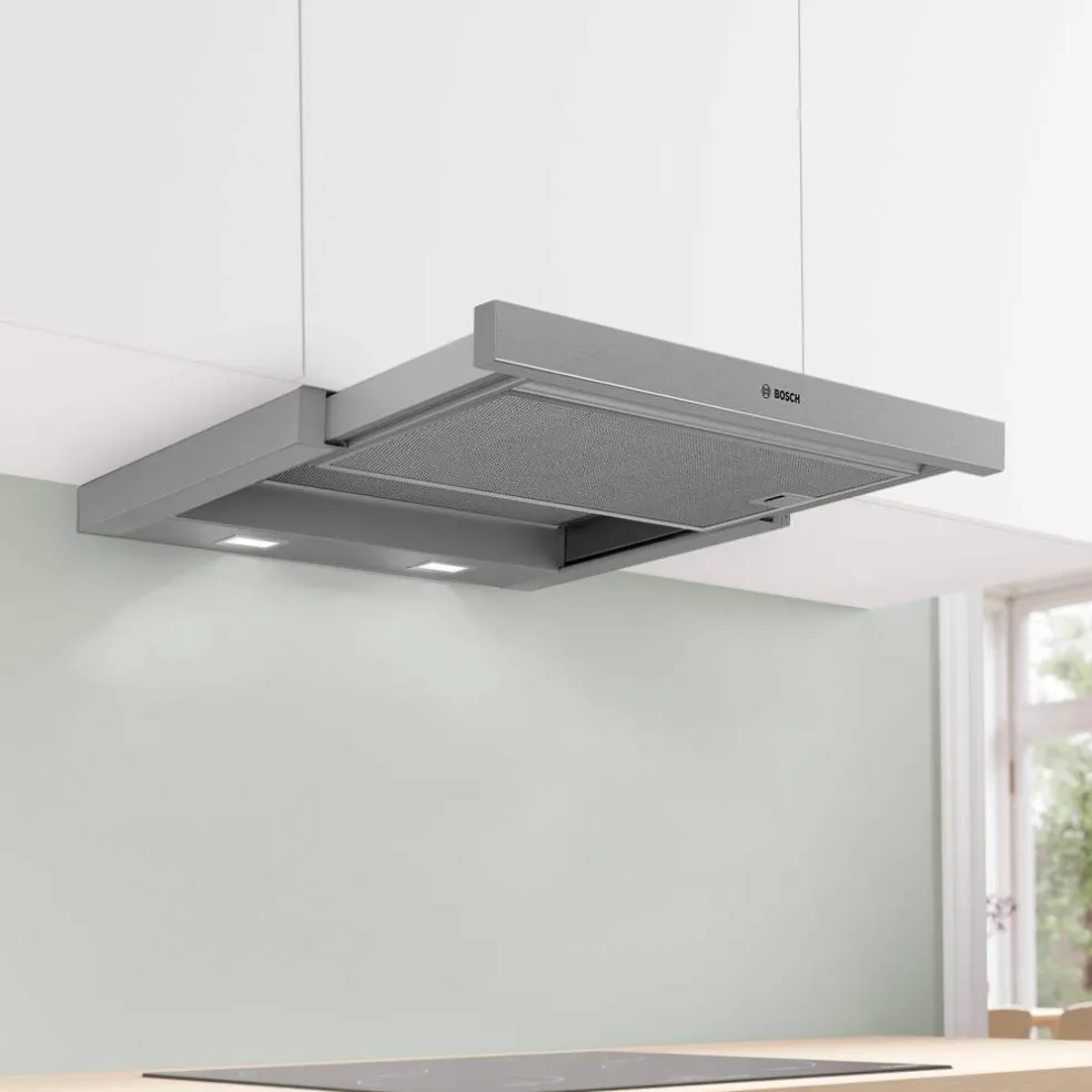 DFS067A51 Serie 4 uttrekkbar kjøkkenventilator 60 cm, silver metallic