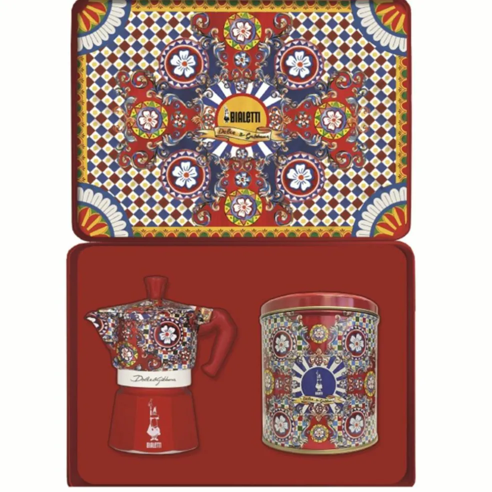 D&G Moka Express 350 ml + kaffe 250 g