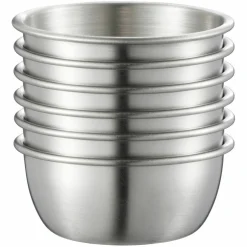 Dian dippskål 6-pack, rustfritt stål