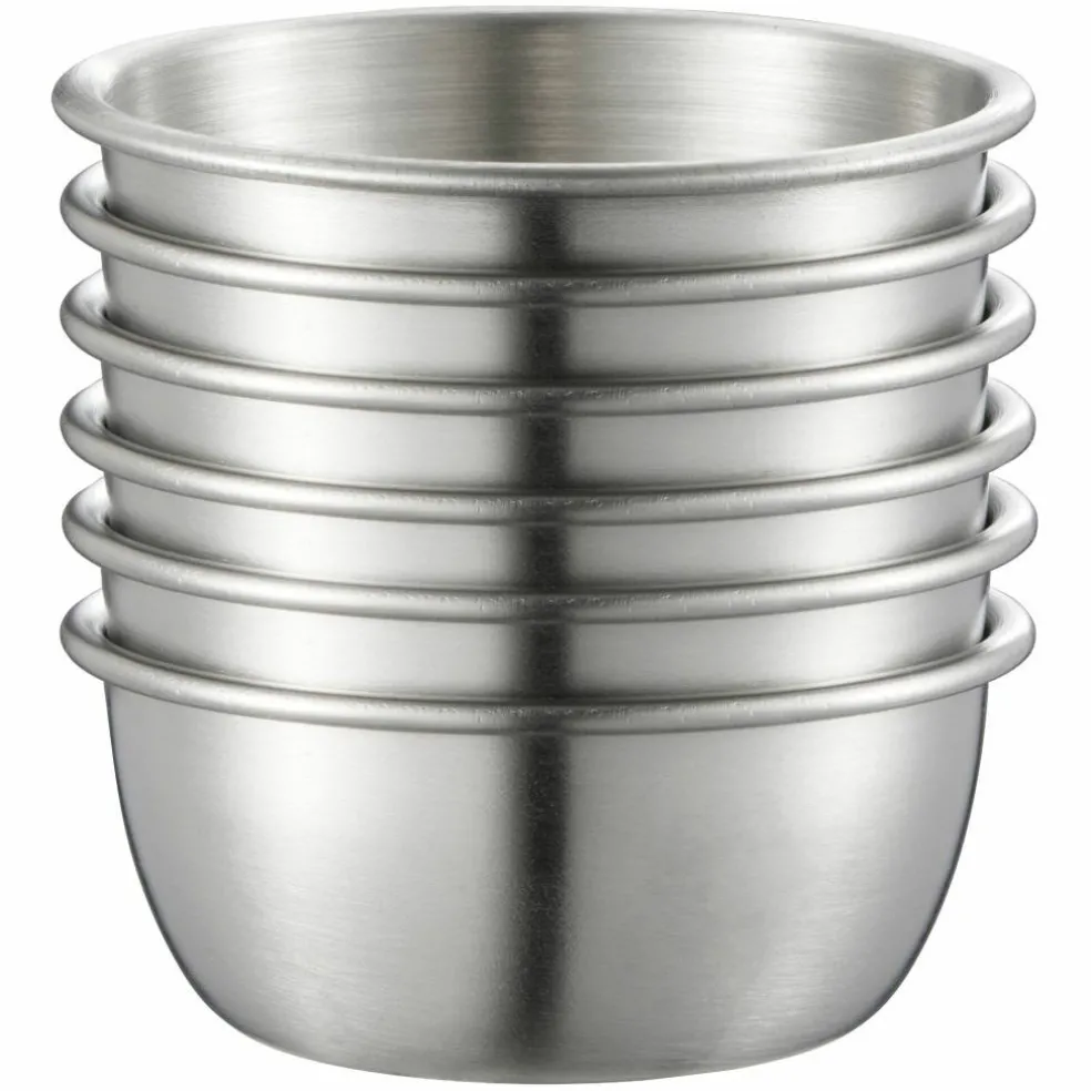 Dian dippskål 6-pack, rustfritt stål
