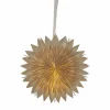 Dis papirstjerne, beige, 50 cm