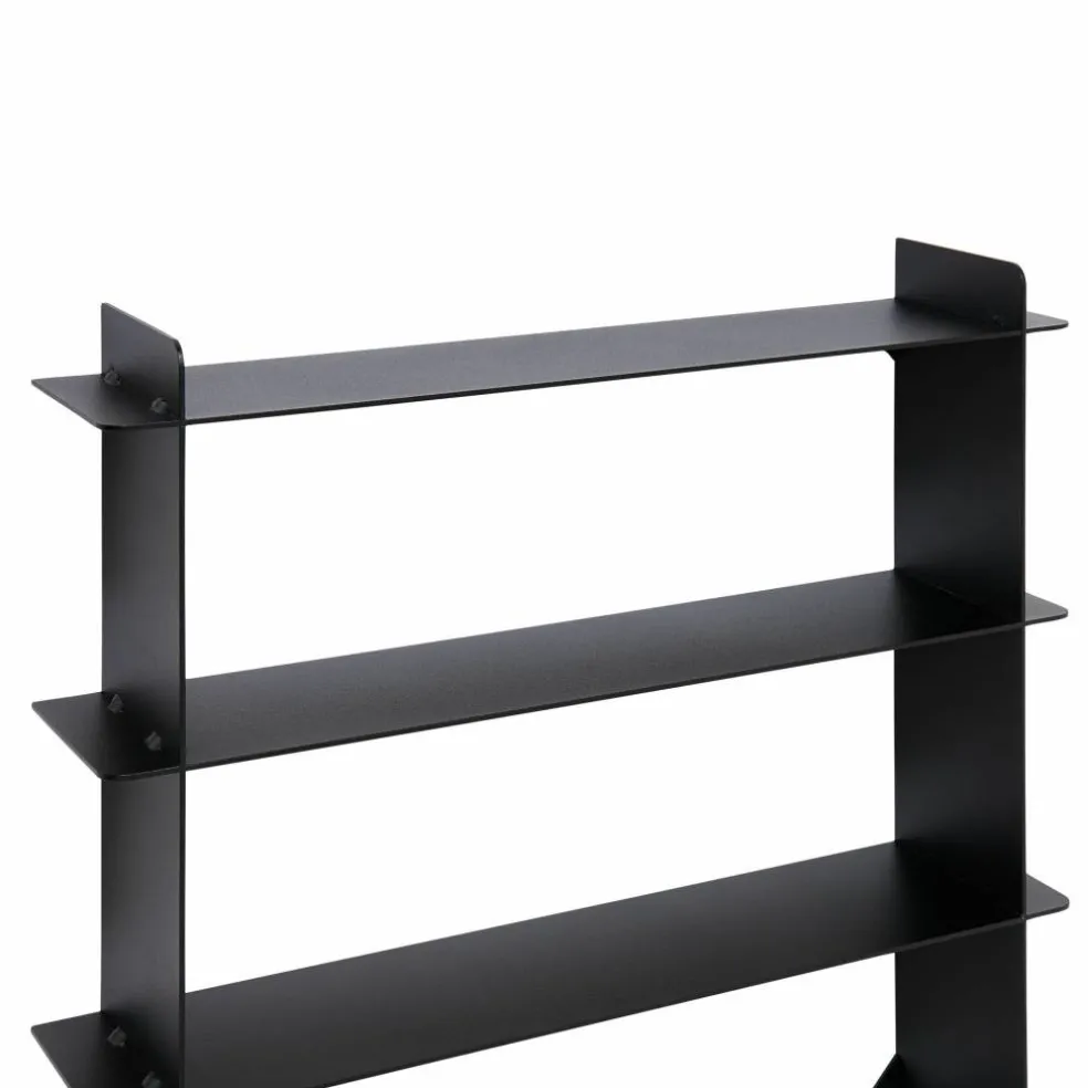 Division hylle 45 × 45 cm, svart stål