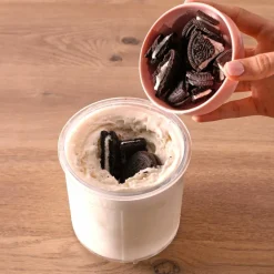Dolci isskåler 3-pakning, 480 ml, transparent