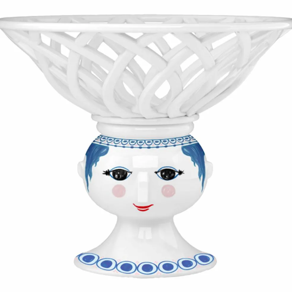 Dora fruktskål 25 cm, blå