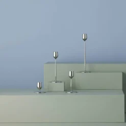 Dorotea lysestake 7x23,5 cm, blank stål