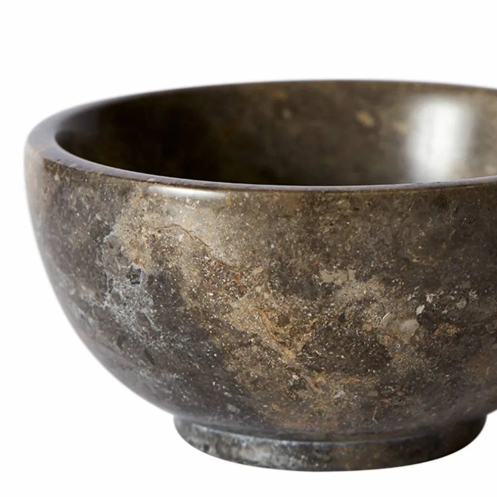 Dowa skål large Ø15, grå/brun