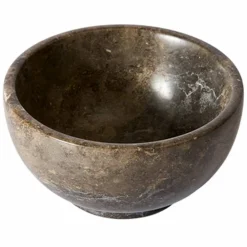 Dowa skål medium Ø12, grå/brun