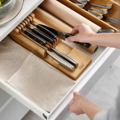 DrawerStore knivoppbevaring, bambus