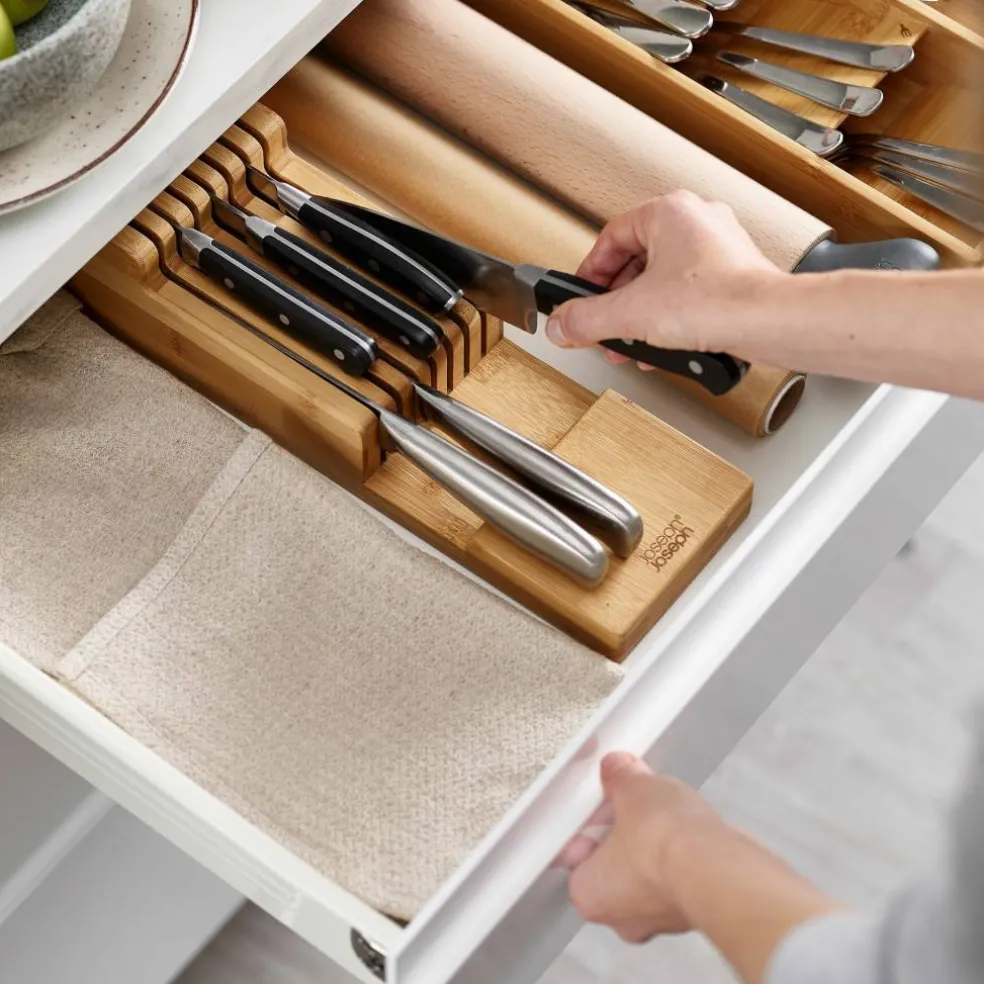DrawerStore knivoppbevaring, bambus