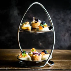 Drift Bright serveringsfat, 2 etasjer