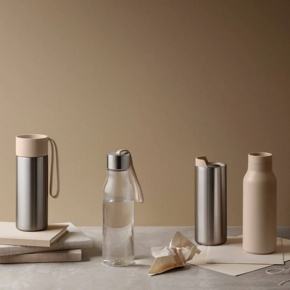 Drikkeflaske, 0,5 liter, soft beige
