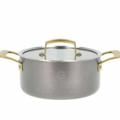 Durance gryte med lokk 2,9 liter 20 cm, rustfritt stål