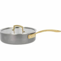 Durance traktørpanne med lokk 24 cm, rustfritt stål