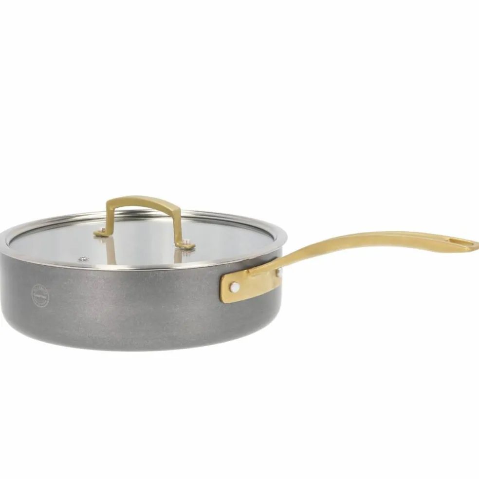 Durance traktørpanne med lokk 24 cm, rustfritt stål