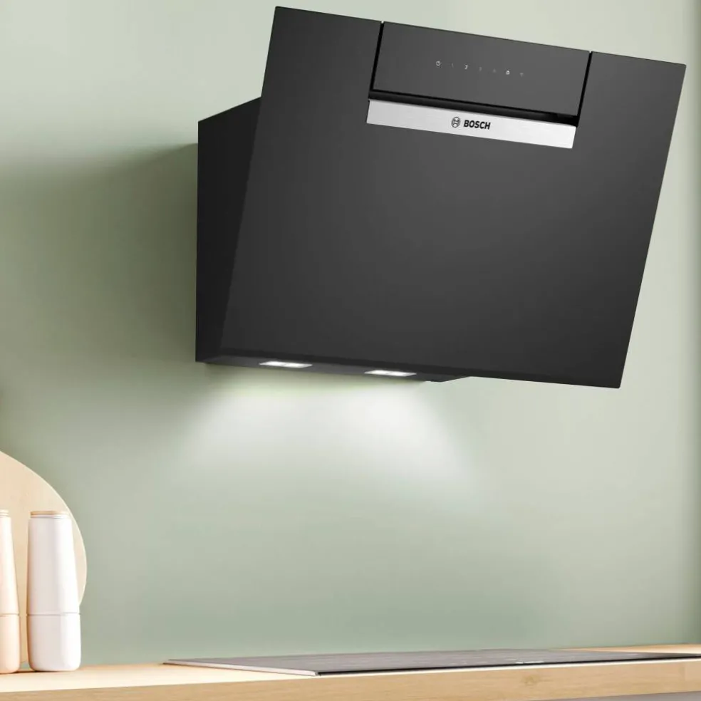 DWK67FN60 Serie 4 veggmontert ventilator 60 cm, svart
