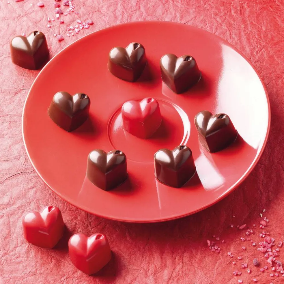 Easy Choc Konfektform silikon, Rose