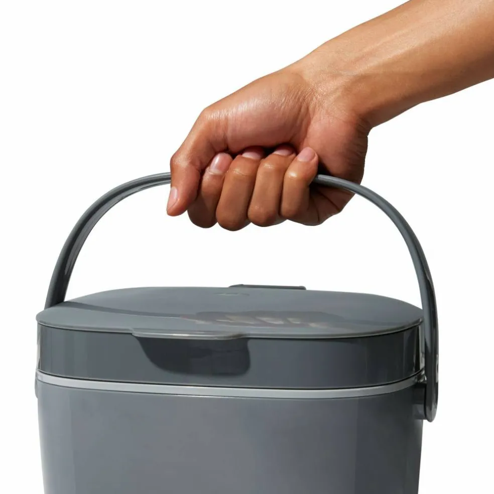 Easy-Clean Komposybeholder 6,6 L, Charcoal
