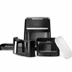 Easy Fry Silence Vision airfryer 7 liter, svart