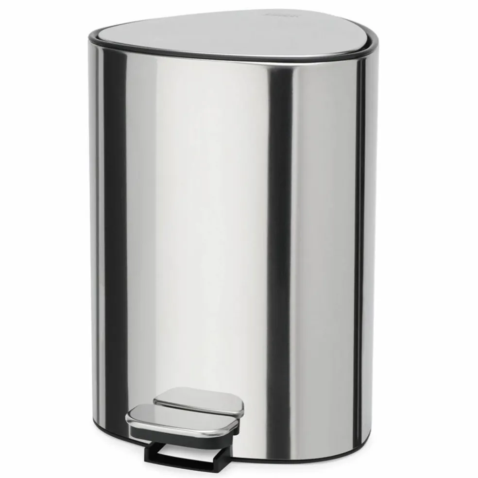 Easystore søppelbøtte 5 liter, steel