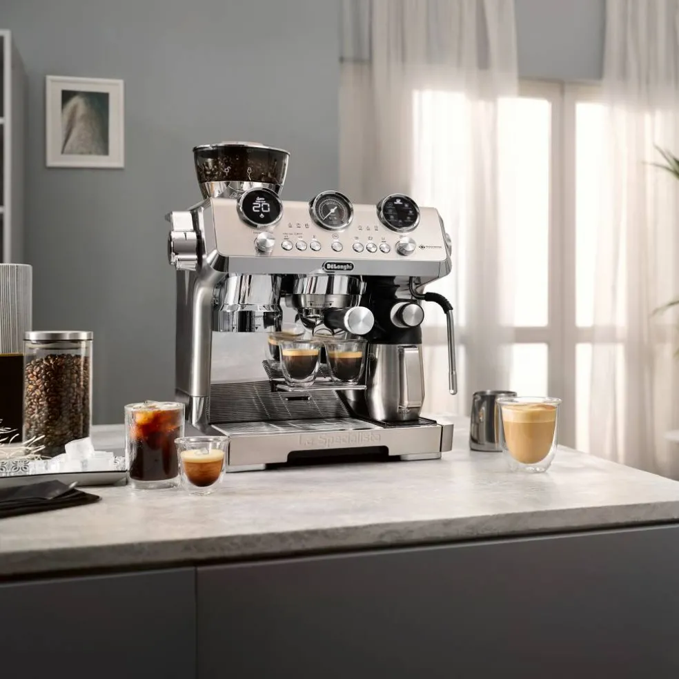 EC9885 espressomaskin med kvern