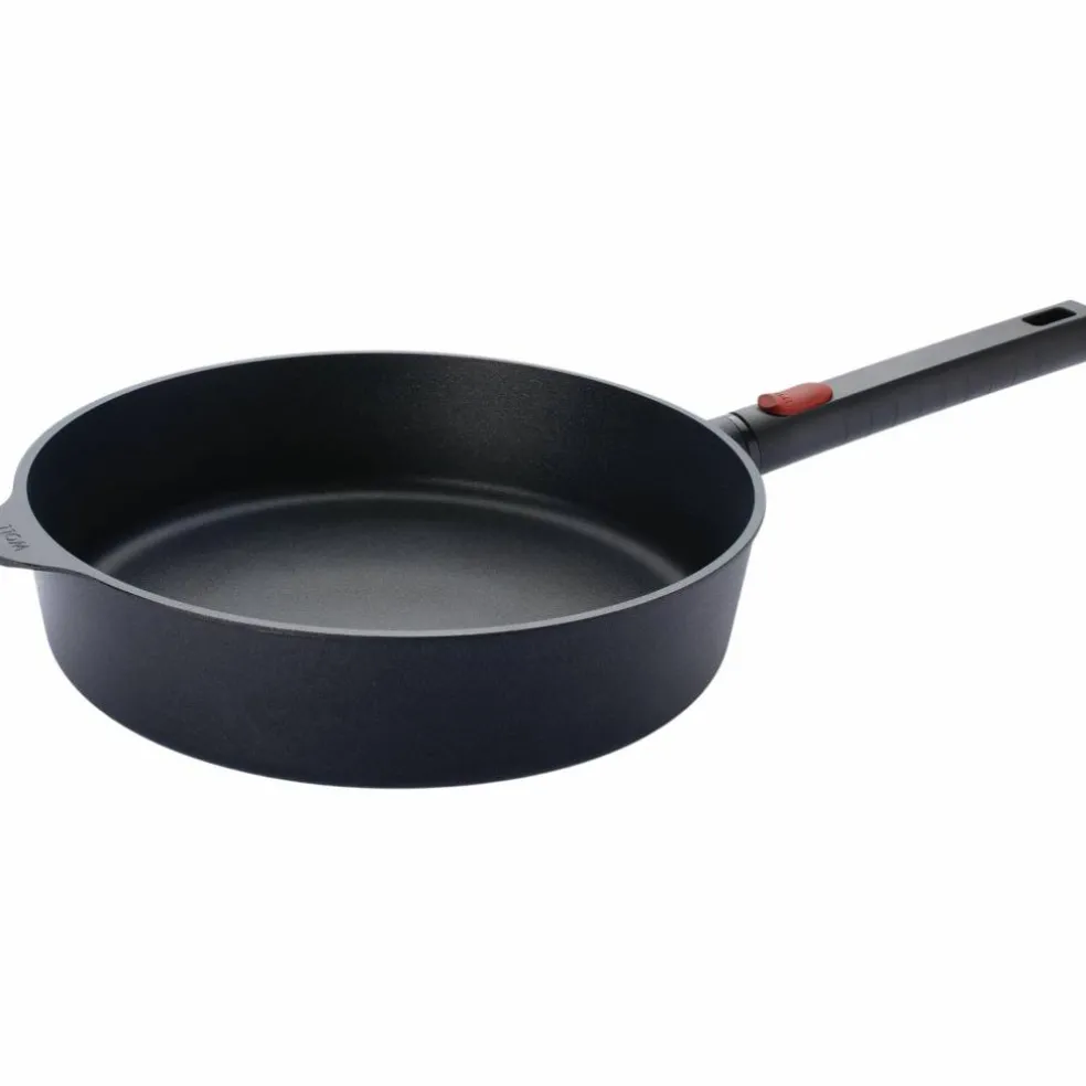 Eco Logic QXR sautépanne 24 cm med avtagbart trehåndtak