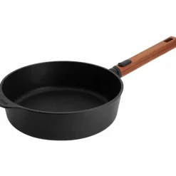 Eco Logic QXR sautépanne 24 cm med avtagbart trehåndtak