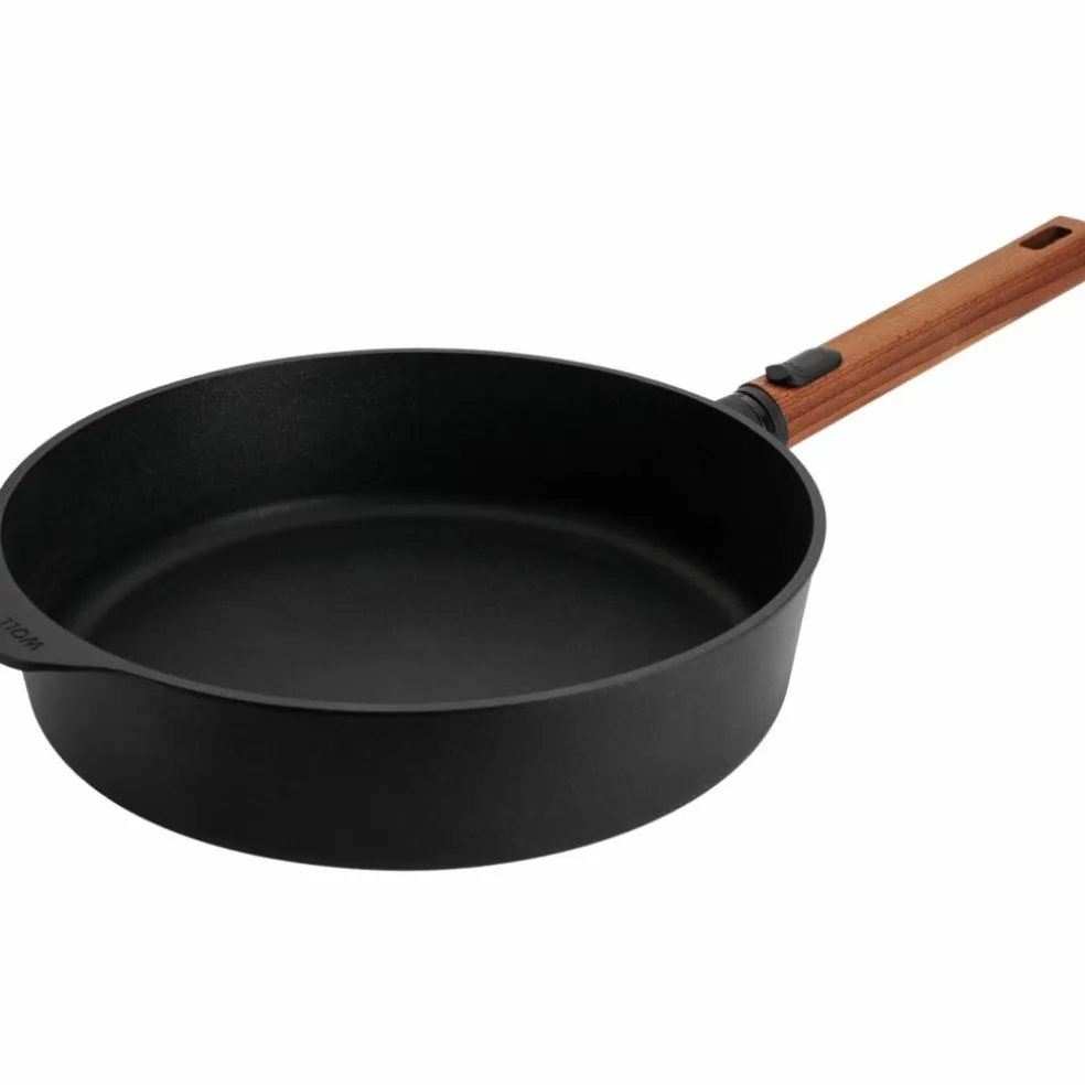 Eco Logic QXR sautépanne 28 cm med avtagbart håndtak