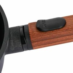 Eco Logic QXR stekepanne 28 cm med avtagbart trehåndtak